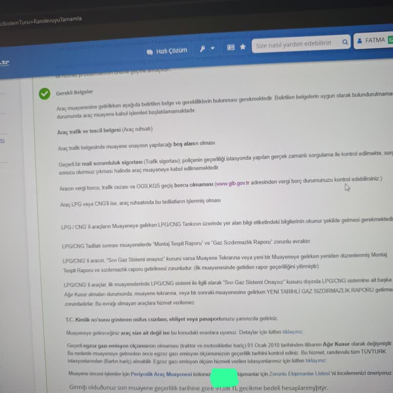 Tüvtürk Faturama Ek Olarak Haksız Gecikme Bedeli Yansıtması