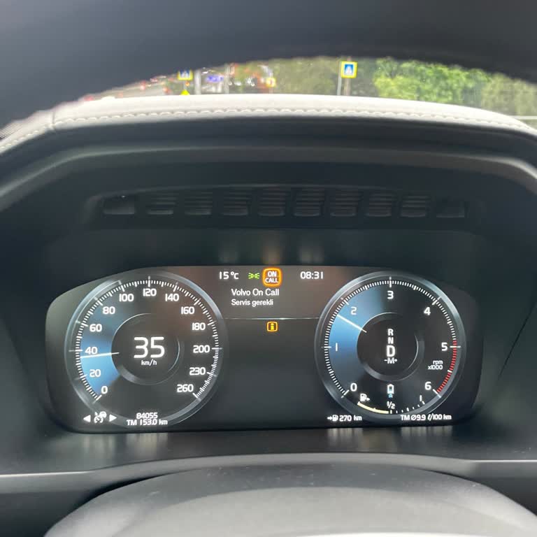 Volvo On Call Service Required Warning