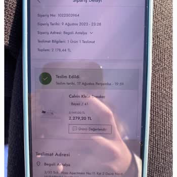 Calvin Klein Marka Boyner'den Alınan Ayakkabı Kalitesizliği