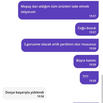 GetirÇarşı Getir'den Aldığım Meyve Ve Sebzeler Bozuk Çıktı, İade Sorunu Yaşıyorum!