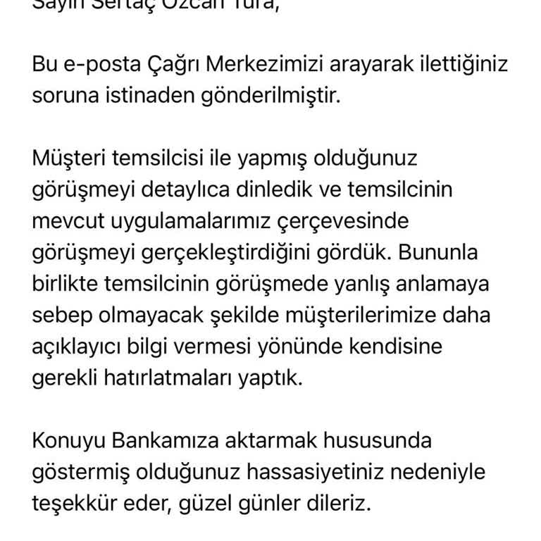 İş Bankası Yanlış Bilgilendirme Sonucu Yansıtılan Kart Ücreti