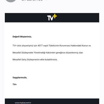 TV+ Uygulaması Destek Sorunu Ve Müşteri Hizmetleri Yetersizliği