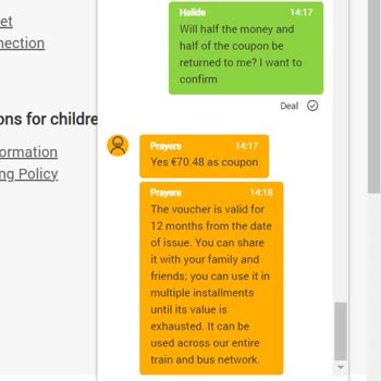 Flixbus Canlı Destek'in Yanıltıcı Yönlendirmesinden Ötürü Mağdur Olma