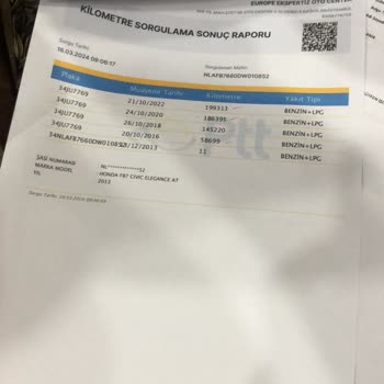 Doğa Sigorta Hasar Kilometre Hatası