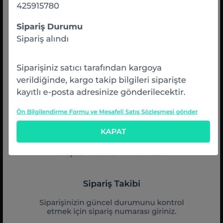 Forma Forum 20 Gündür Kargoya Verilmedi