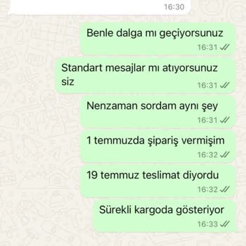 Trendyol 1.5 Aydır Gelmeyen Ürünü Teslim Edildi Olarak Bildirdiler