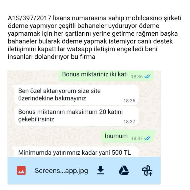 Mobilcasino Böyle Sahte Sitelere Dikkat Kazançlar Alınmıyor