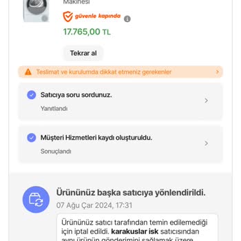 Eroğlu Mağazacılık Tedarik Sorunu Mağduriyeti