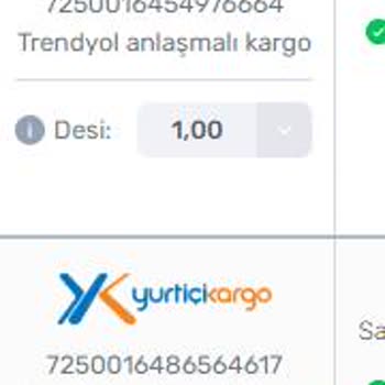Yurtiçi Kargo Kurfalı Şubesi Aynı Gönderime Fazla Desi Yazdı!