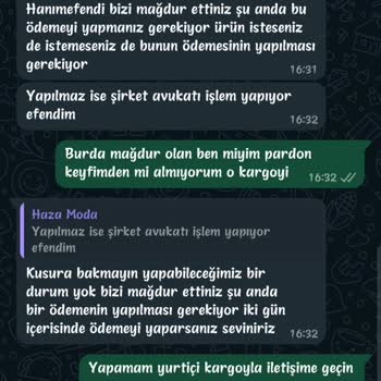 Haza Moda'da Yaşadığım Olumsuz Deneyim