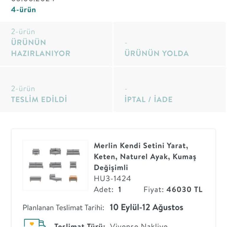 Vivense Mağduriyeti Teslim Süresinin 1,5 Ay Uzaması