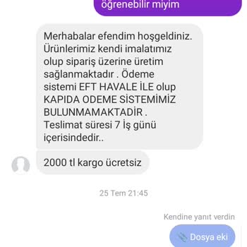 sandalye.home Instagram'dan Sipariş Verdiğim Sandalye Gelmedi