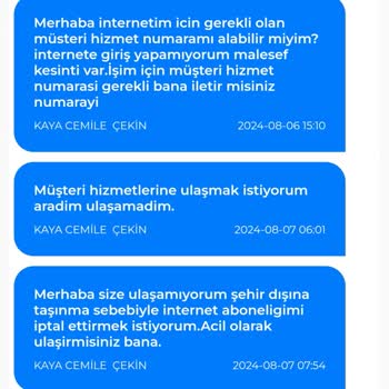 TURKISS Türkıss Abonelik İptal Edemiyorum Sürekli İnternet Kesintisi Var.