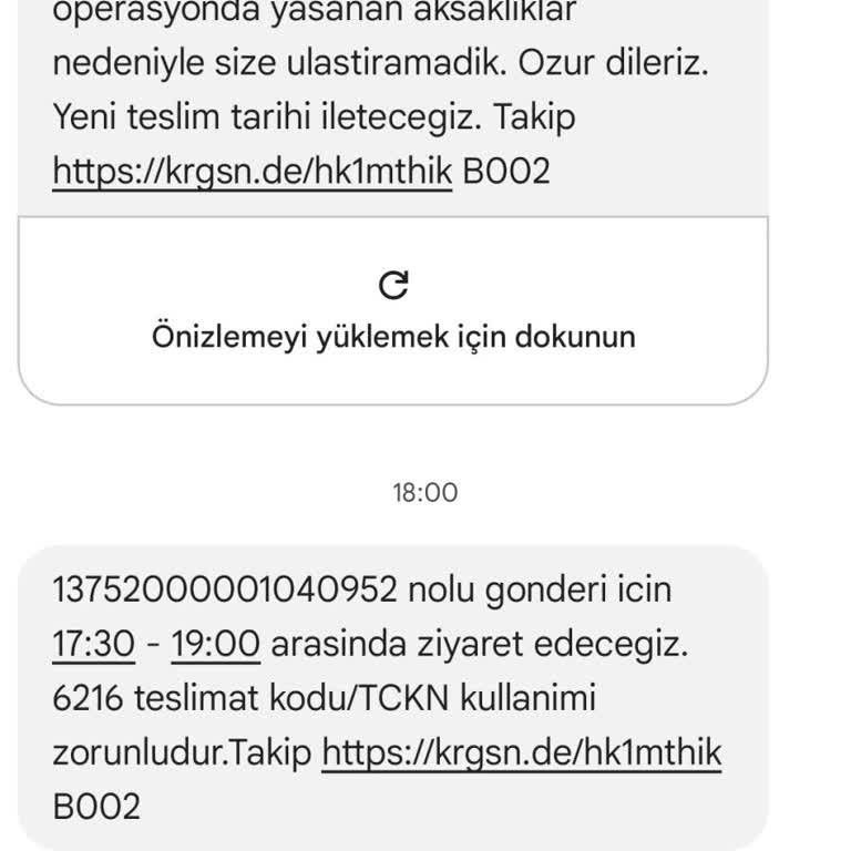 KARGOMsende Arayıp Sormadan İade Edilen Kargo
