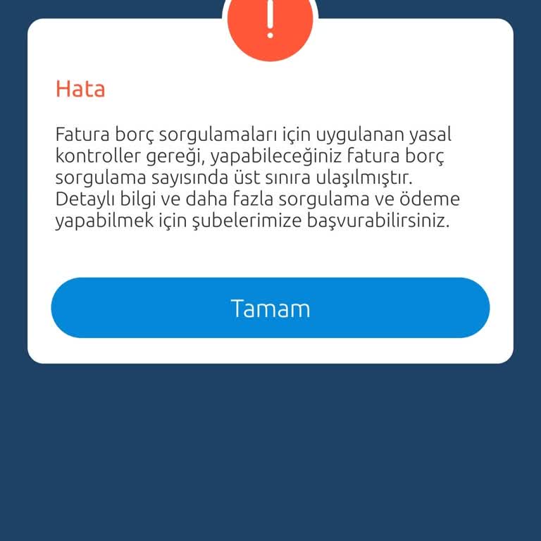 Yapı Kredi Bankası Fatura Ödeyeme Sorunu