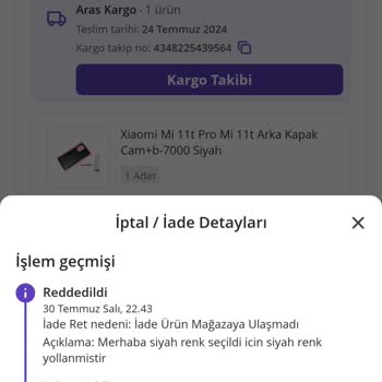 N11 İade Problemi Müşteriye Sahip Çıkmıyor