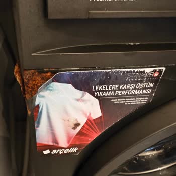 Arçelik Paslanmaz Denilen Çamaşır Makinesi Paslandı