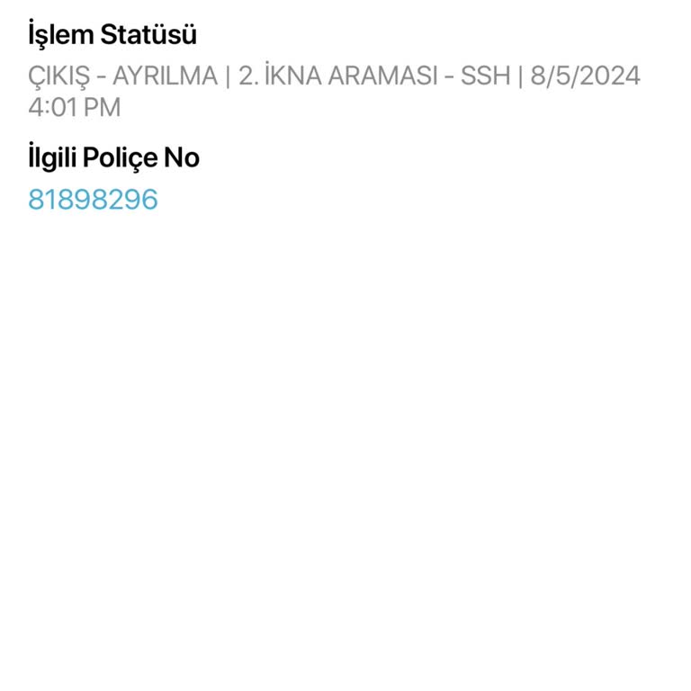 Türkiye Hayat Emeklilik Türkiye Haya Emeklilik BES İptali