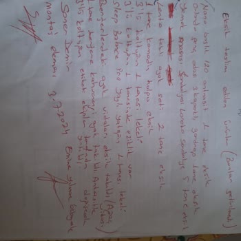 Enza Home Tarafından Eksik Ve Kusurlu Getirilen Ürünler.