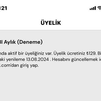 Mubi Türkiye Mubi Üyeliğimi İptal Edemiyorum