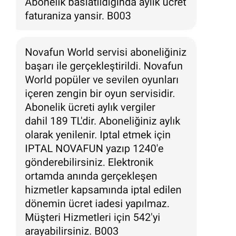 Vodafone Yanlış Üyelik Ve Fatura Şoku