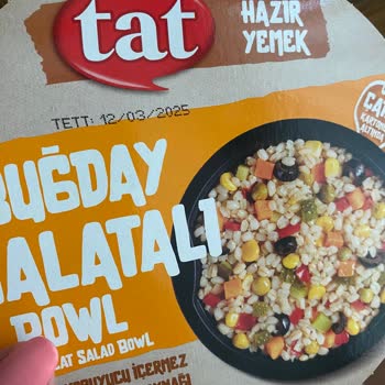 Tat Bakliyat Tat Hazır Yemek İçerisinden Taş Çıktı