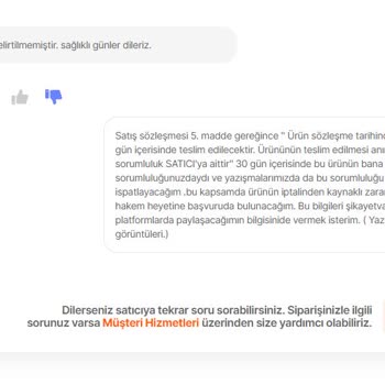 Hepsiburada Satış Sözleşmesinden Önce Ürünü Temin Edilmeden İptal Etti