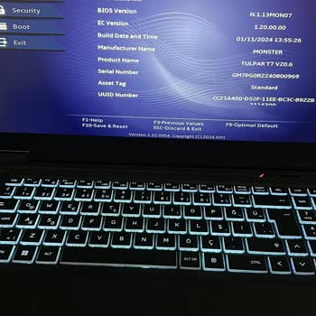 Monster Bilgisayar Ekran Hatası