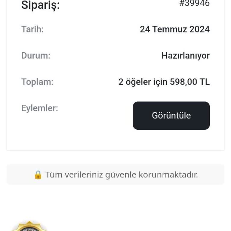 Patirüya Sitesinden Sipariş Verdim Ama Kargolanmadı Ve İletişim Kurulamıyor