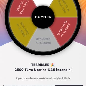 Boyner İndirim Kodu Hatası