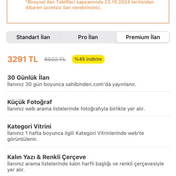 Sahibinden.com Haksız Fiyat Artışı