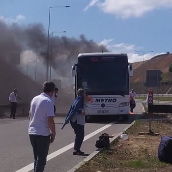 Metro Turizm Araç Yanması Sorunu