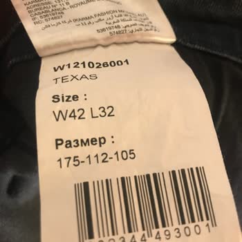 Wrangler Pantolon İlk Yıkamada Çizgiler Oluştu