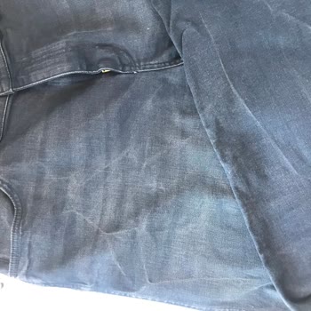 Wrangler Pantolon İlk Yıkamada Çizgiler Oluştu