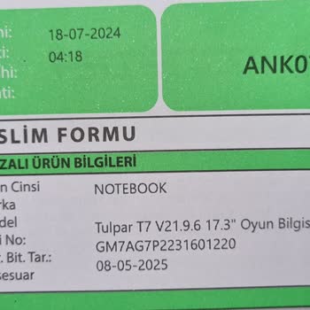 Monster Laptop Ekranı Ölü Piksel