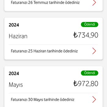 Vodafone Yanlış Taahhüt Ve Yüksek Fatura Problemi