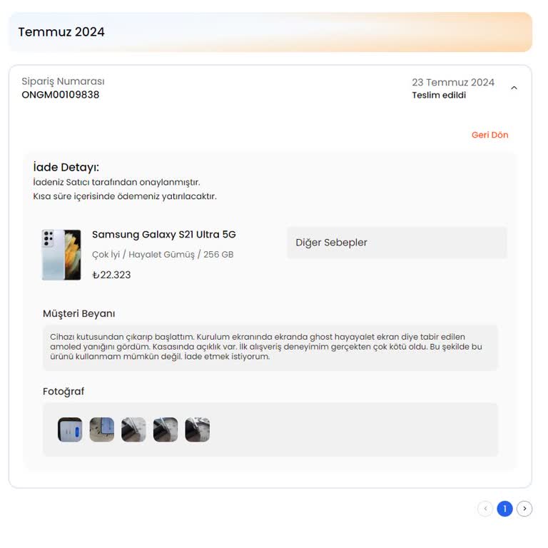 Getmobil Para İadesi Yapmıyor
