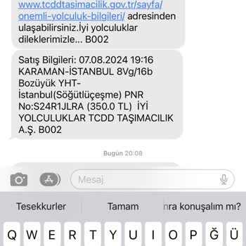 TCDD Bilet Satışında Sistem Açtığı