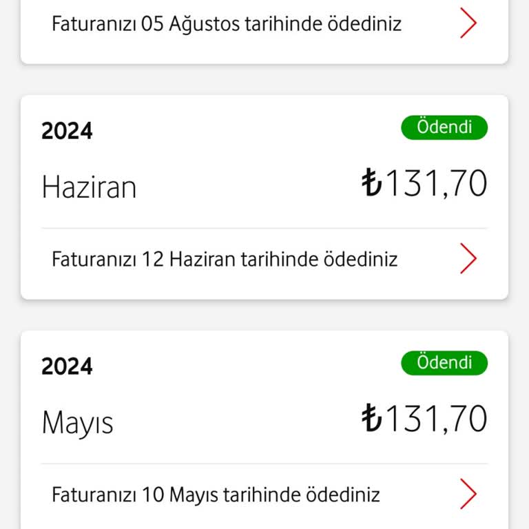 Vodafone Fatura Ve Müşteri Hizmetleri Sorunu