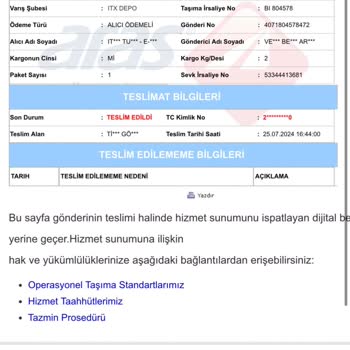 Zara Online Alışverişinde İade Sorunu