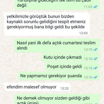 Robo 6 Kişilik Çadır Hem 2. El, Hem Patlak Gönderdiler.