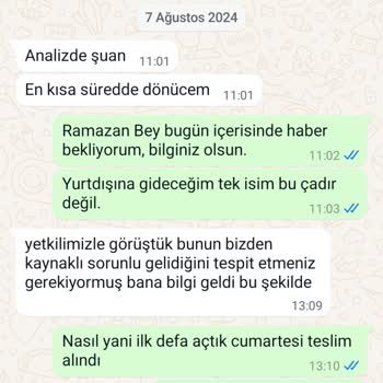 Robo 6 Kişilik Çadır Hem 2. El, Hem Patlak Gönderdiler.
