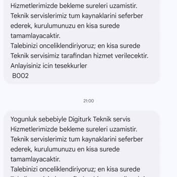 Digiturk Müşteri Hizmetlerine Ulaşamama Sorunu