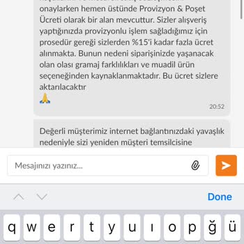Trendyol GO Kartımdan 64 Lira Fazla Para Çekti.