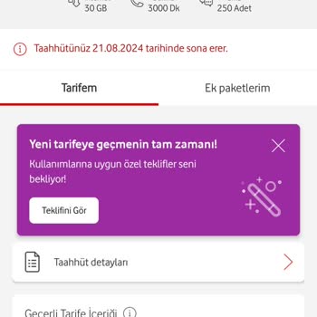 Vodafone Yüksek Fiyatlı Yeni Tarifelerden Şikayetçiyim