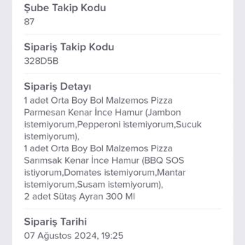 Domino's 2 Saattir Siparişimi Getirmiyor!