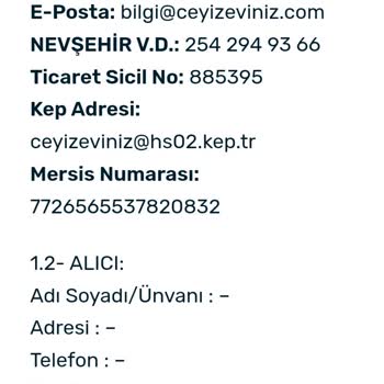 Çeyizeviniz Siparişin Teslimatı Ve Müşteri Hizmetleri Sorunu