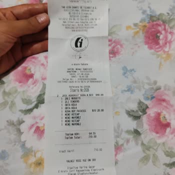 Popeyes Eksik Ürün Teslimatı