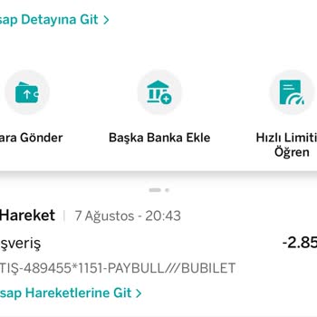 Bubiletten Aldığım Bilet Para Çekilmesine Rağmen Görünmüyor
