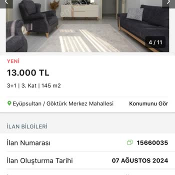 Emlakjet'te Sahte İlan Sorunu